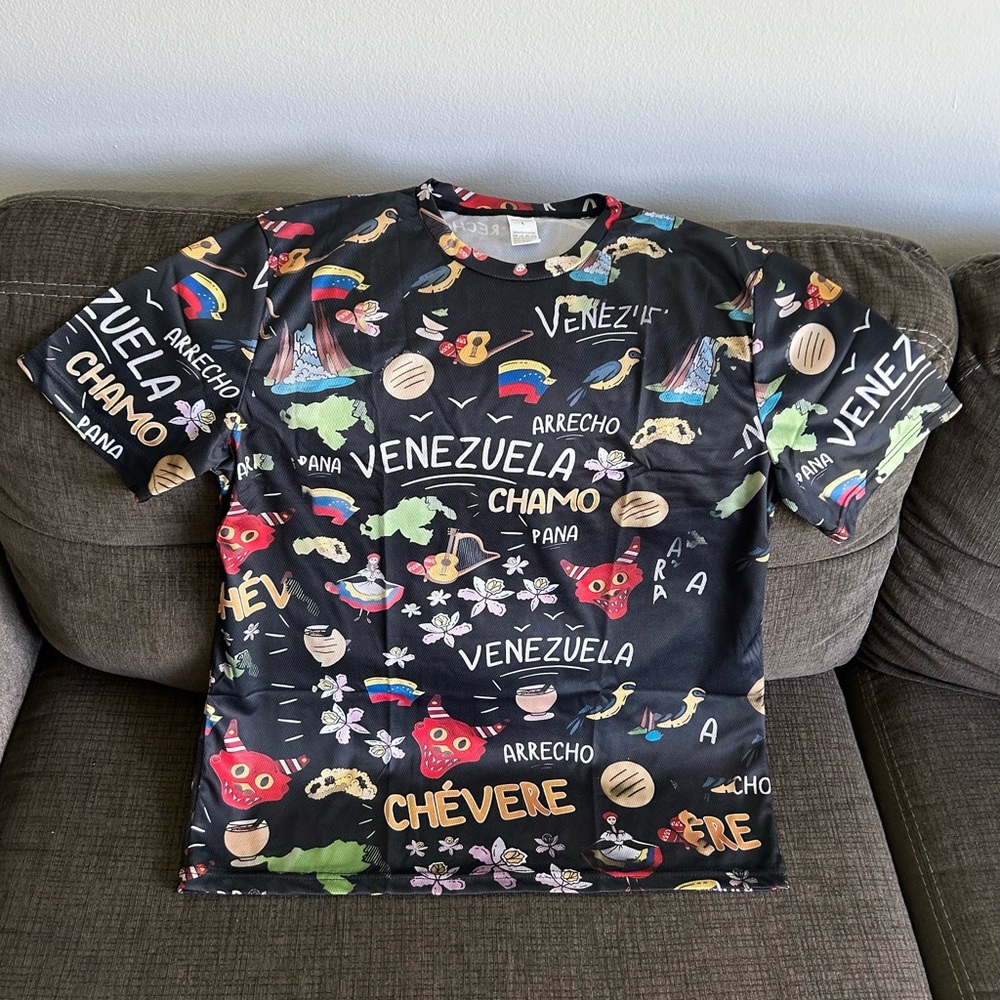 Venezuela Chamo Pana Chevere Graphic T-Shirt Men’s Sz: Large